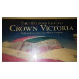 Ford Crown Victoria 1955 Framed Advertisement