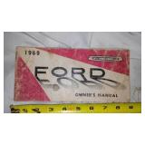 Ford 1969 & 68 Owners Manuals.