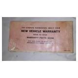 Ford 1969 & 68 Owners Manuals.