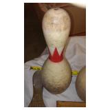 Vintage Wood Bowling Lot