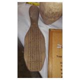 Vintage Wood Bowling Lot