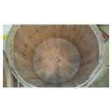 2 Wood Bushel Baskets