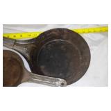2 Cool Handle Pans & Spatula.