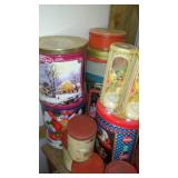 Huge Lot of Tins - Land O Lakes, Coca Cola & More.