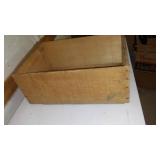 Antique Wood Crate Lafayette Cracker & Confection