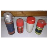 4 Thermos Bottles -Complete