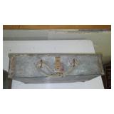 2 Metal Vintage Tackle Box