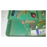 Metal Vintage Tackle Box