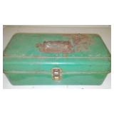 Metal Vintage Tackle Box