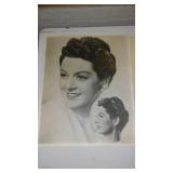 Vintage Movie Star Pictures Rosalind Russel Janet Gaynor and More.
