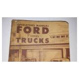 F Series Ford Truck Manual - 1951