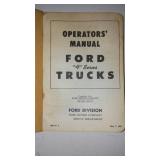 F Series Ford Truck Manual - 1951