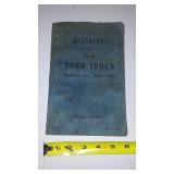 F Series Ford Truck Manual  1945