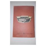 Ford Truck Owners Manual 1962