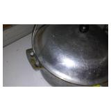 Vintage Cast Aluminum Pot & Cover W/ Handle.