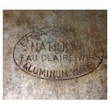 Vintage Cast Aluminum Pot & Cover W/ Handle.