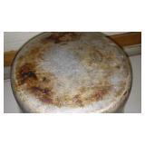 Vintage Cast Aluminum Pot & Cover W/ Handle.