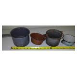 4 Enamelware - Unique Pieces