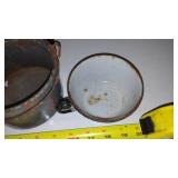 4 Enamelware - Unique Pieces