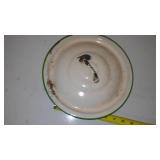 Enamelware Bowl and Cover