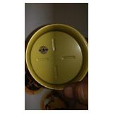 6 Budweiser Coasters Enamel Metal.