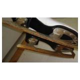Vintage Womens Ice Skates