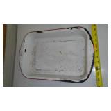 2 Enamelware Cake Pans.