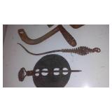 Cast Stove Pieces