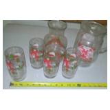 Strawberry Shortcake Pitchers and Glasses