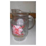 Strawberry Shortcake Pitchers and Glasses