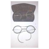 Antique Wire Rim Glasses (2)