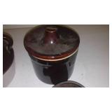 Stoneware  Bean pot, pitcher and more