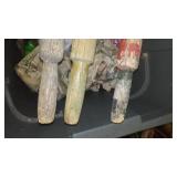 3 Vintage Wood Oars