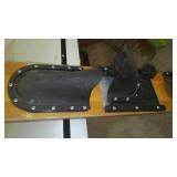Vintage Wood Slalom Water Ski & partner.  Good Bindings. They don
