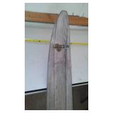 Vintage Wood Slalom Water Ski & partner.  Good Bindings. They don
