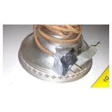Kerosene Lamp 14 In. Tall, Converted to Electric