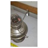 Kerosene Lamp 14 In. Tall, Converted to Electric