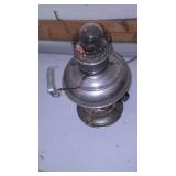 Kerosene Lamp 14 In. Tall, Converted to Electric