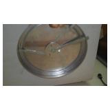 Vintage Cake Carrier - Aluminum - Locking