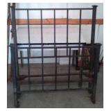 Metal Single Bed Headboard Footboard & Rails
