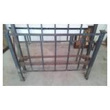 Metal Single Bed Headboard Footboard & Rails