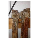 Metal Single Bed Headboard Footboard & Rails