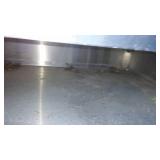 Commercial Grade stainless serving bar. 12 foot. NSF