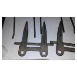 Spring teeth, and pick-up cutter guides. NEW