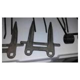 Spring teeth, and pick-up cutter guides. NEW