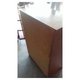 Upright Dresser 5 drawer, solid wood, great drawers.