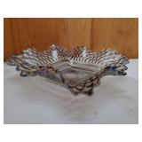 Vintage Carnival Glass Nut Dish