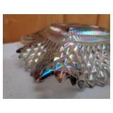 Vintage Carnival Glass Nut Dish