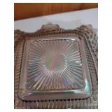 Vintage Carnival Glass Nut Dish