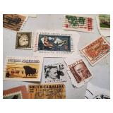 Collection Of Stamps